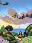 Lilo and Stitch Artwork Lilo and Stitch Artwork A Tropical Idea